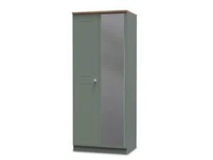 Welcome Victoria 2 Door Mirrored Double Wardrobe (Assembled)