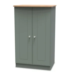 Welcome Victoria Childrens Small 2 Door Wardrobe (Assembled)