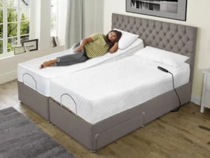 Flexisleep Memory Ortho and Gel Ortho Dual Tension Electric Adjustable Bed