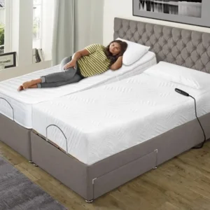 Flexisleep Memory Ortho and Gel Ortho Dual Tension Electric Adjustable Bed