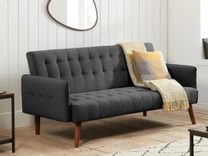 Birlea Hudson Grey Fabric Sofa Bed