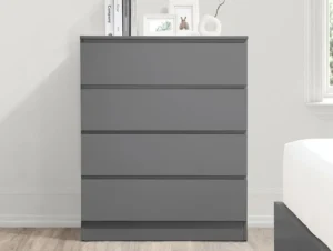 Birlea Oslo Grey 4 Drawer Chest of Drawers