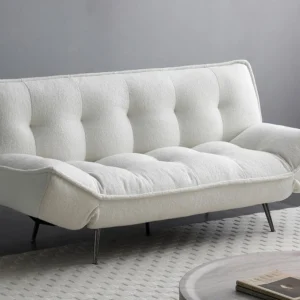 Limelight Arlo Cream Boucle Fabric Sofa Bed