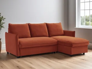 Kyoto Blaire Fabric Corner Sofa Bed