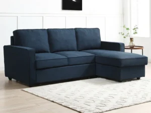 Kyoto Myles Natural Weave Corner Sofa Bed