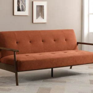 Kyoto Berkeley Taupe Textured Weave Sofa Bed