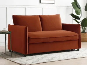 Kyoto Blaire Velvet Fabric Sofa Bed