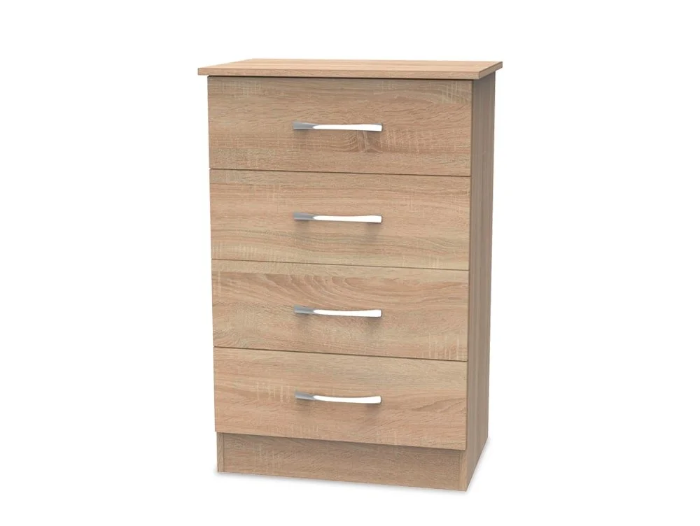 Welcome Avon 4 Drawer Midi Chest of Drawers (Assembled)