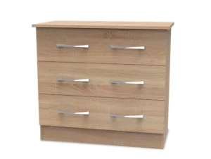 Welcome Avon 3 Drawer Chest of Drawers (Assembled)