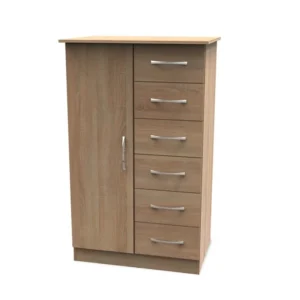 Welcome Avon Childrens Small 1 Door 6 Drawer Wardrobe (Assembled)