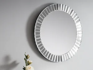 Julian Bowen Sonata Round Wall Mirror