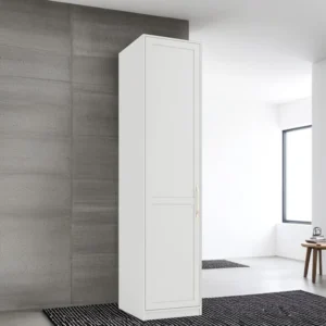 LPD Austen White 1 Door Wardrobe