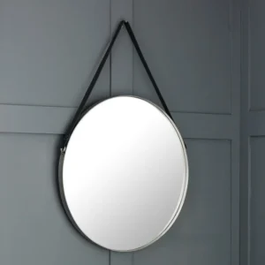 Julian Bowen Opera Round Wall Mirror