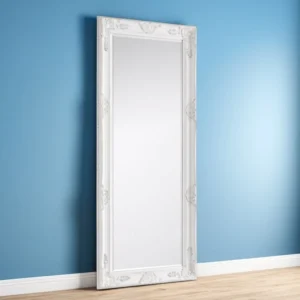 Julian Bowen Palais White Lean-To Mirror