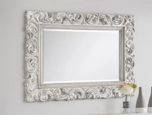 Julian Bowen Baroque Distress Effect Wall Mirror