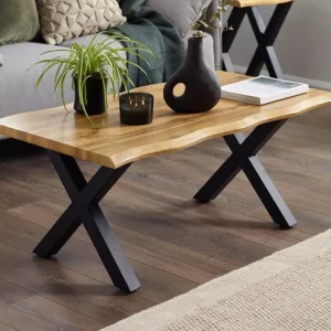 Julian Bowen Harvey Oak Coffee Table