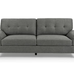 TGC Doran Grey Fabric 3 Seater Sofa