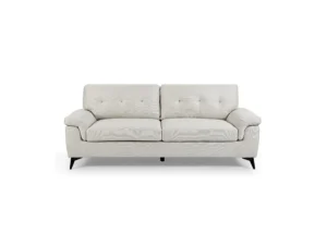 TGC Doran Cream Fabric 3 Seater Sofa
