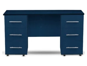 ASC Venice Double Pedestal Dressing Table (Assembled)