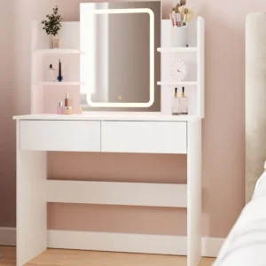 GFW Sadie White Dressing Table Mirror