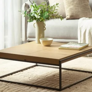Julian Bowen Ezra Light Oak Wooden Coffee Table