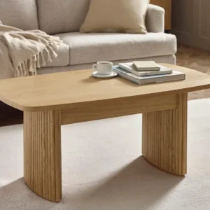 Julian Bowen Louis Oak Wooden Coffee Table