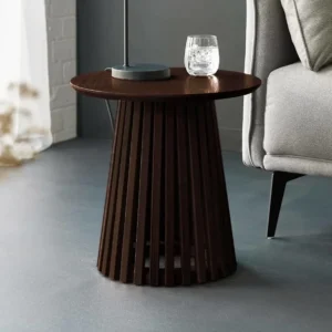 Julian Bowen Ollie Dark Oak Wooden Lamp Table