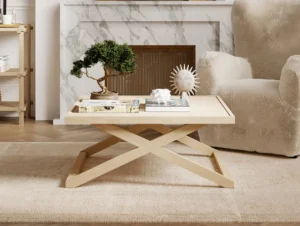 LPD Sage Blonde Wooden Coffee Table