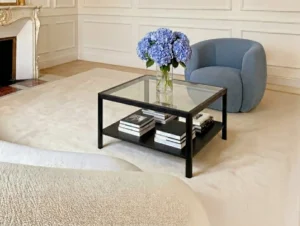 LPD Ray Black Wooden Coffee Table