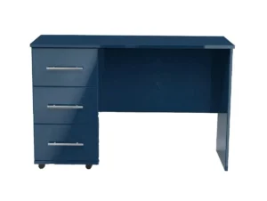 ASC Venice Gloss Single Pedestal Dressing Table (Assembled)