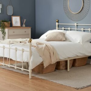 Birlea Atlas Bed Frame - Cream