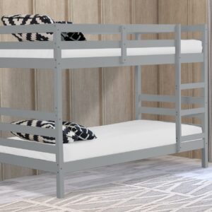 Boston Wooden Bunk Bed - Grey
