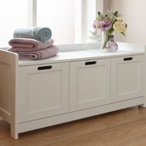 GFW Colonial 3 Door Storage Unit - White
