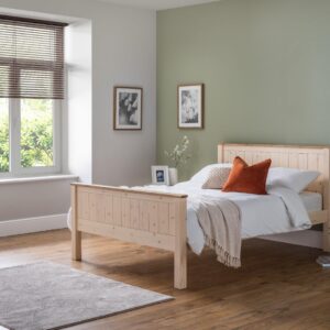 Urban Slumber Oakleigh High Foot End Wooden Bed Frame - Small Single