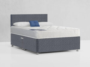 Keswick Express Grey Divan Bed - Small Double