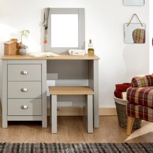 GFW Lancaster Dressing Table - Grey