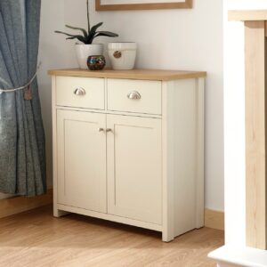 GFW Lancaster Compact Sideboard - Cream