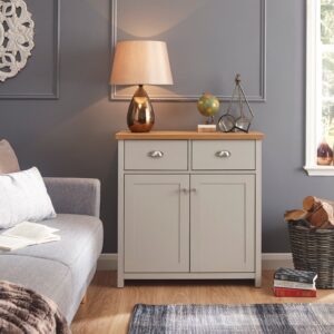 GFW Lancaster Compact Sideboard - Grey