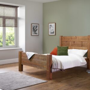 Urban Slumber Newbury High Foot End Wooden Bed Frame - Small Single