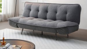 Limelight Remi Grey Fabric Sofa Bed