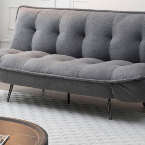 Limelight Remi Grey Fabric Sofa Bed