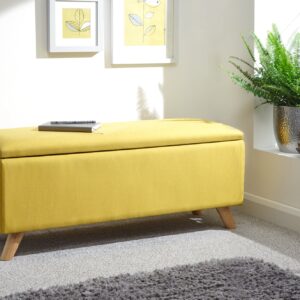 GFW Secreto Blanket Box - Mustard