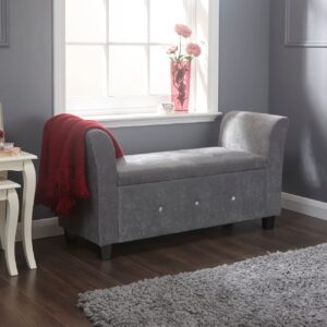 GFW Verona Diamante Window Seat - Grey