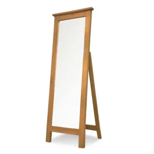 Archers Langdale Pine Wooden Cheval Mirror (Assembled)