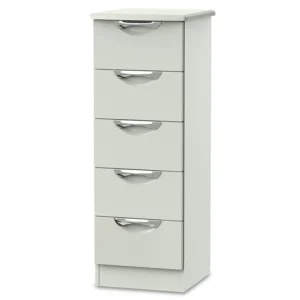 ASC Corsica 5 Drawer Tall Narrow Chest of Drawers (Assembled)
