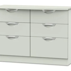 ASC Corsica 6 Drawer Midi Chest of Drawers (Assembled)