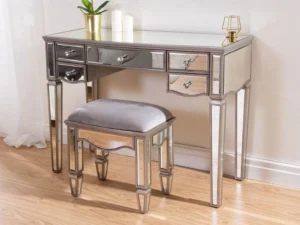 Birlea Elysee 5 Drawer Mirrored Dressing Table (Part Assembled)