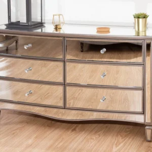 Birlea Elysee 6 Drawer Mirrored Chest of Drawers (Assembled)