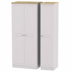 Welcome Vienna 3 Door Triple Wardrobe (Assembled)