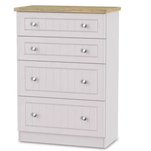Welcome Vienna 4 Drawer Deep Chest of Drawers (Assembled)
